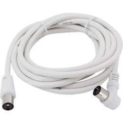 GSC Καλώδιο Κεραίας Coax Male to Coax Female 2.5m White 002602971