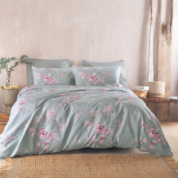 Rythmos Σετ Σεντόνια King Size Βαμβακερά 270x290 Springtime Green