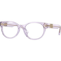 Versace VK3323U 5372 Παιδικός Σκελετός Γυαλιών Οράσεως με Clip-On Κοκάλινος Ροζ