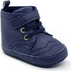 Childrenland Βρεφικά Μποτάκια Αγκαλιάς Navy Μπλε D236