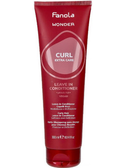 Fanola Wonder Curl Extra Care Leave In Conditioner Κρέμα για Επανόρθωση 300ml