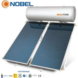 Nobel Solfos Ηλιακός Θερμοσίφωνας 120lt 2m² Glass Διπλής Ενέργειας