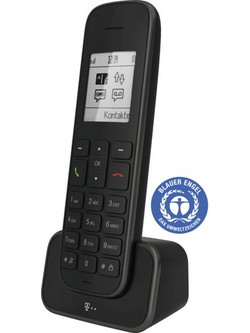 Telekom Sinus 207 Pack Ασύρματο Τηλέφωνο Μαύρο
