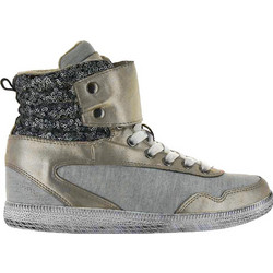 Freddy Γυναικεία Sneakers Μποτάκια Γκρι Χρυσά F4WFST3GT-00G1