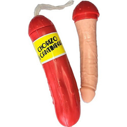 Diablo Picante Spicy Chorizo Dildo Flesh D-241793