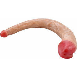Kinksters Real Skin Texture Ρεαλιστικό Dildo με Βεντούζα 37.5cm Flesh