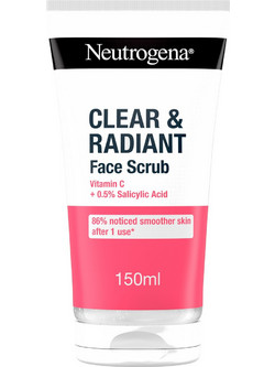 Neutrogena Clear & Radiant Vitamin C Scrub 150ml
