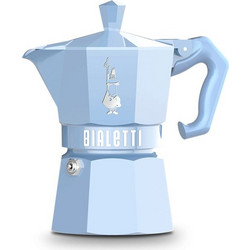 Bialetti Moka Exclusive Μπρίκι Espresso 3Cups Μπλε