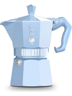 Bialetti Moka Exclusive Μπρίκι Espresso 3Cups Μπλε