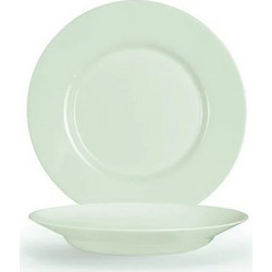 Luminarc Plumi Paradise Σετ Πιάτα Φαγητού Γυάλινα Πράσινα 18τμχ V9232