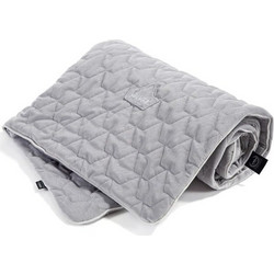 La Millou Velvet Κουβέρτα Κούνιας Βελουτέ 140x110 Γκρι