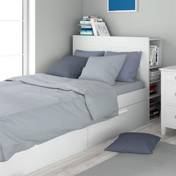 Dimcol Σεντόνι Μονό Βαμβακερό 160x240 Solid 505 Light Blue Grey