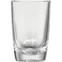 Jura Ποτήρια Καφέ Γυάλινα Machiato Λευκά 220ml 2τμχ S71016798