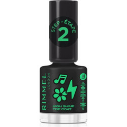 Rimmel Full Volume 001 Top Coat Top Coat Gloss Βερνίκι Νυχιών 12ml