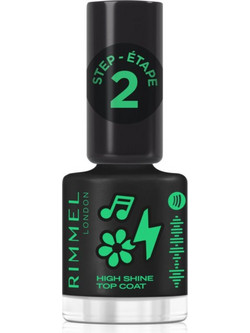 Rimmel Full Volume 001 Top Coat Top Coat Gloss Βερνίκι Νυχιών 12ml