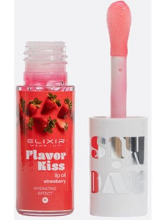 Elixir Flavor Kiss Strawberry Lip Oil με Χρώμα