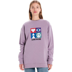 Emerson Γυναικείο Φούτερ Oversized Λιλά 242.EW20.42