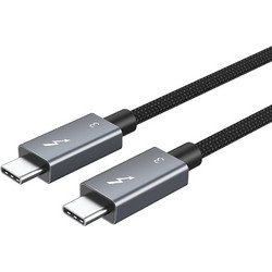 Cabletime Braided USB-C to USB-C 100W 0.5m Black CT-C160-U31-TB3