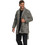PNN Nightwear Χειμωνιάτικη Ανδρική Ρόμπα Fleece Ανθρακί 1251-0388
