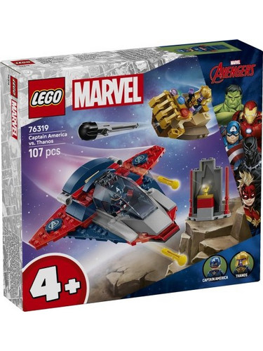 Lego Marvel Avengers Captain America vs. Thanos για 4+ Ετών 76319