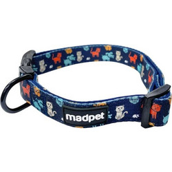 Madpet Dogs & Cats Κολάρο Σκύλου Πολύχρωμο 2.5x41-66cm