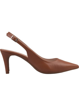 Marian Tibet Γόβες Slingback Δερμάτινες με Λεπτό Ψηλό Τακούνι Ταμπά 2301