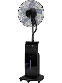 Sencor SFN1054BK Ανεμιστήρας Δαπέδου Υδρονέφωσης 40cm 90W με Τηλεχειριστήριο