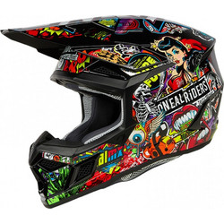 Oneal 3SRS Junior Crank V.24 Multicolor Κράνος Μηχανής Motocross