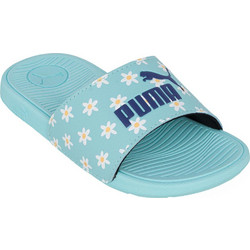 Puma Cool Cat 2.0 Daisies Παιδικές Παντόφλες Καλοκαιρινές για Κορίτσι Γαλάζιες 400908-02