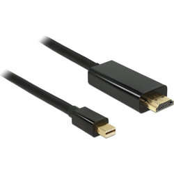 DeLOCK Καλώδιο Mini DisplayPort 1.1 to HDMI Male 3m Black 83700