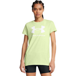 Under Armour Live Sportstyle Graphic Γυναικείο Αθλητικό T-Shirt Lime 1356305-383