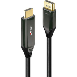 Lindy Καλώδιο DisplayPort 1.4 to HDMI Male 2m Black 40931