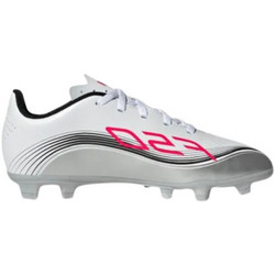 Adidas F50 Messi Club FG/MG JP7457 Παιδικά Ποδοσφαιρικά Παπούτσια με Τάπες Λευκά