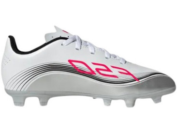 Adidas F50 Messi Club FG/MG JP7457 Παιδικά Ποδοσφαιρικά Παπούτσια με Τάπες Λευκά