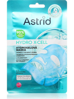 Astrid Hydro X-Cell Sheet Μάσκα Προσώπου για Ενυδάτωση με Υαλουρονικό 1τμχ