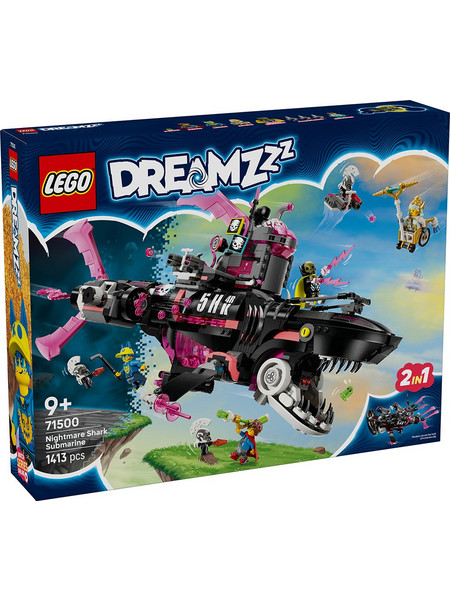 Lego DreamZzz Nightmare Shark Submarine για 9+ Ετών 71500