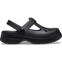Crocs Mary Jane Παιδικά Παπούτσια Θαλάσσης Ανατομικά Μαύρα 210615-001