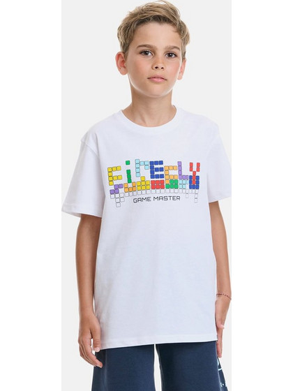 Firefly Παιδικό T-Shirt Κοντομάνικο Λευκό FBT25203-0001