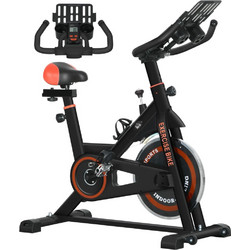 HOMCOM A90-146V01RD Ποδήλατο Spinning Μαγνητικό