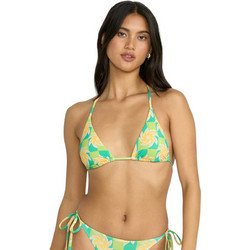 Billabong Bikini Top Τριγωνάκι Floral Πράσινο Κίτρινο 24O142508-MUL