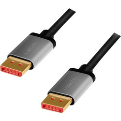 LogiLink Καλώδιο DisplayPort 1.4 to DisplayPort Male 2m Black CDA0105