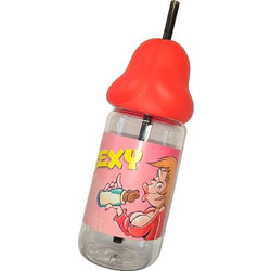 Diablo Picante Penis Baby Αστείο Sexy Μπουκάλι Κόκκινο