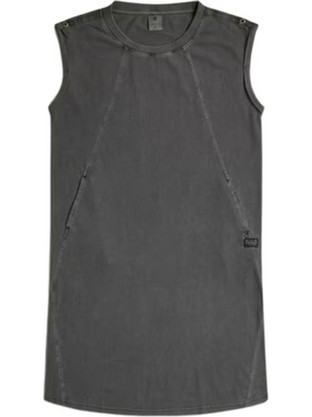 G-Star RAW Mini Καλοκαιρινό Καθημερινό Φόρεμα Ανθρακί D26081-C756-B564