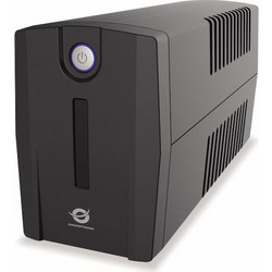 Conceptronic ZEUS07E UPS Line Interactive 1kVA 600W με 4 Πρίζες C13