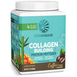 Sunwarrior Collagen Building Protein Peptides Coffee Φυτική Πρωτεΐνη Χωρίς Γλουτένη 500gr