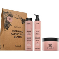 Lakme Teknia Color Stay Σετ Περιποίησης Μαλλιών Conditioner 300ml + Σαμπουάν 300ml + Treatment 250ml