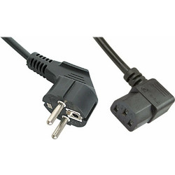 Lindy 30302 Καλώδιο Τροφοδοσίας Schuko to IEC C13 3m