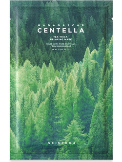 Skin1004 Madagascar Centella Tea-Trica Relaxing Sheet Μάσκα Προσώπου για Καταπράυνση 24ml