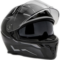 Zen ZN-869 Black Grey Κράνος Μηχανής Full Face