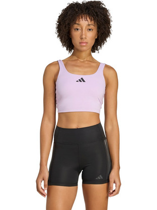 Adidas Power Αθλητικό Μπουστάκι με Χαμηλή Στήριξη Λιλά JZ6029